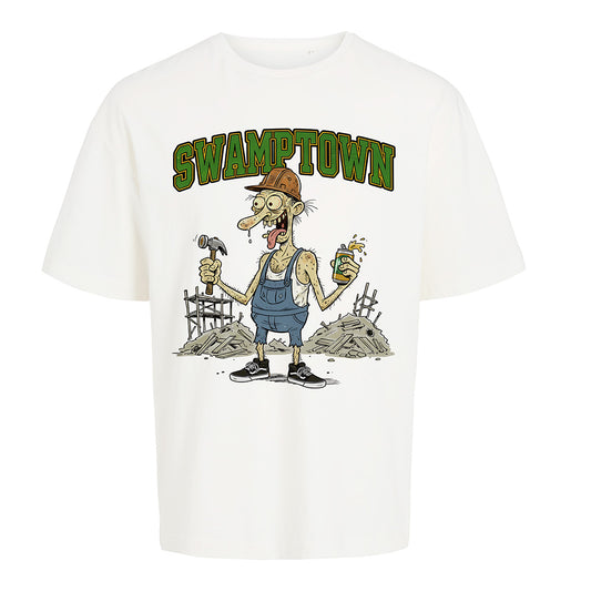 IF YOU BUILD IT T SHIRT - EGRET