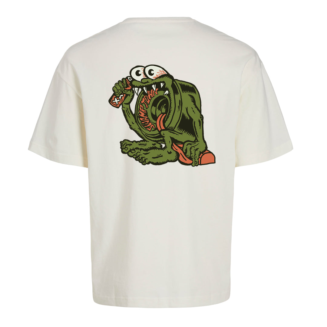 SLIMETOWN T SHIRT - EGRET