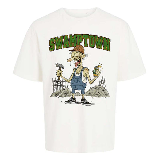 IF YOU BUILD IT T SHIRT - EGRET