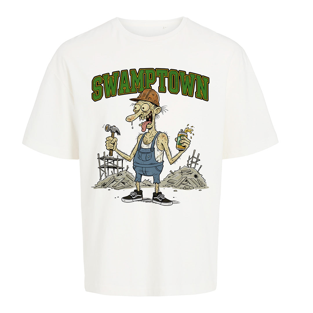 IF YOU BUILD IT T SHIRT - EGRET