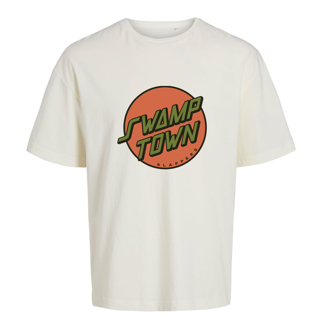 SWAMPTOWN T SHIRT - EGRET