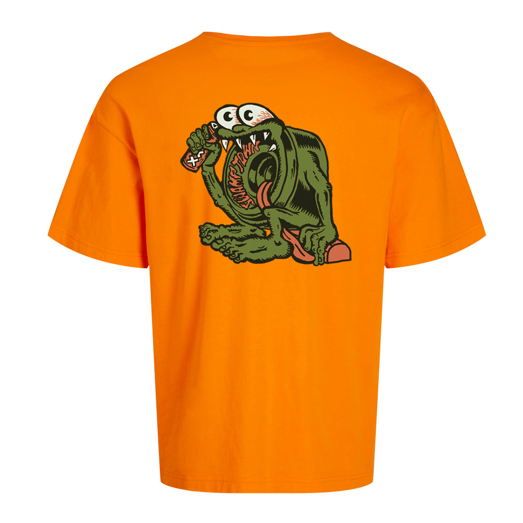 SLIMETOWN T SHIRT - ORANGE